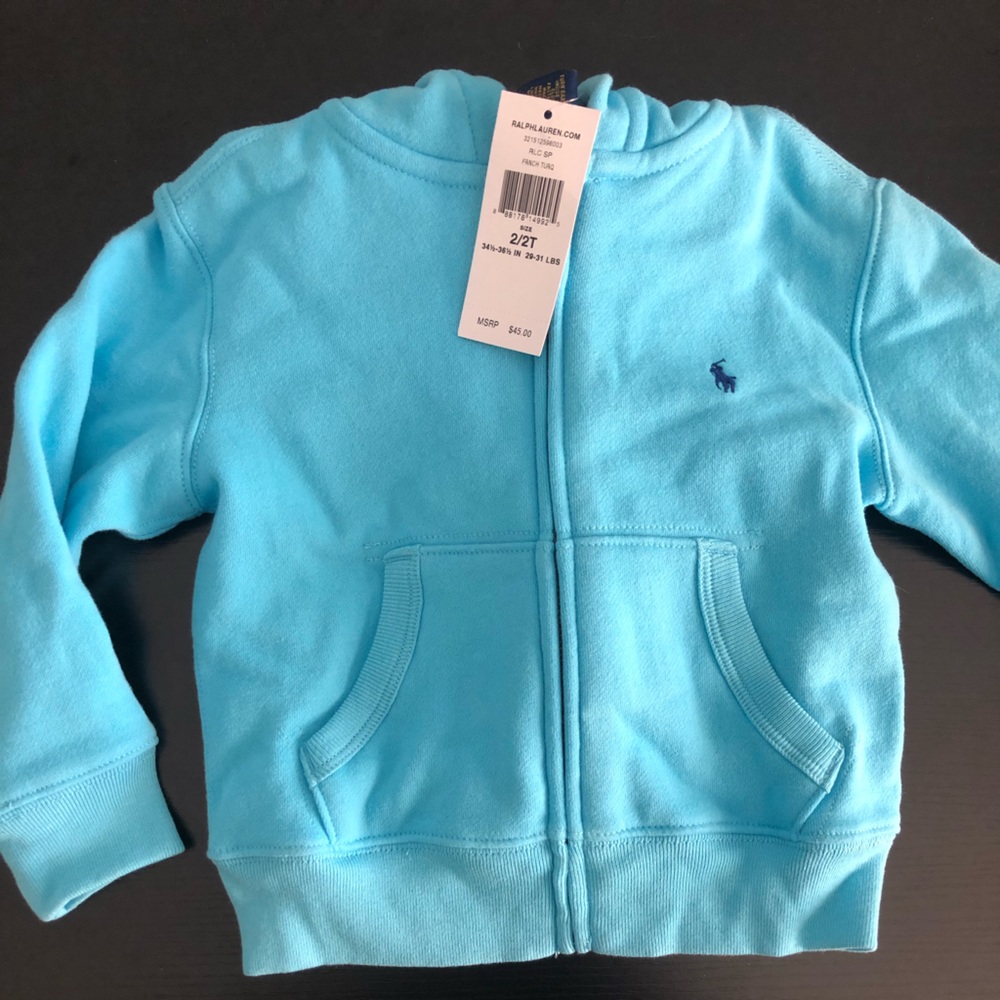 BNWT Ralph Lauren little boys sweatshirt size 2T